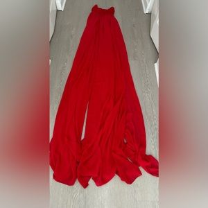 Maternity red dress. Size M